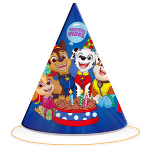 Feesthoedjes Paw Patrol Party 6 stuks