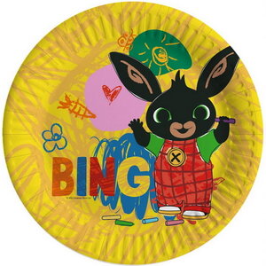 Ciao Bordjes Bing 2024 geel 8 stuks Ciao Bordjes Bing 2024 geel 8 stuks