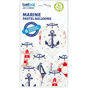 Ballonnen Bootfeest 6 stuks