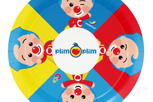 Clown Plim Plim versiering