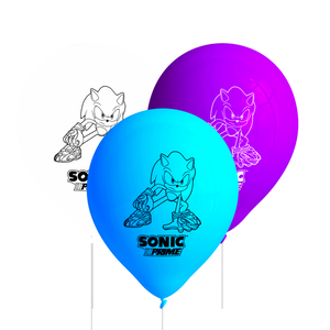 Ballonnen Sonic Prime 8 stuks