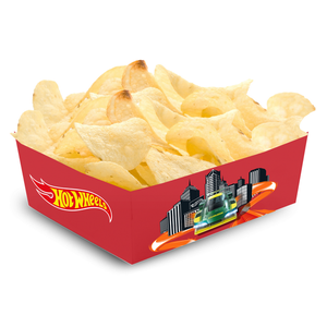 Chips bakjes Hot Wheels 12 stuks