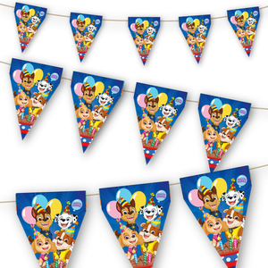 Vlaggenlijn Paw Patrol Party 3 meter Vlaggenlijn Paw Patrol Party 3 meter