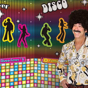 Decoratie Hippie 4 stuks