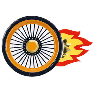 Bordjes FIRE Wheels 6 stuks