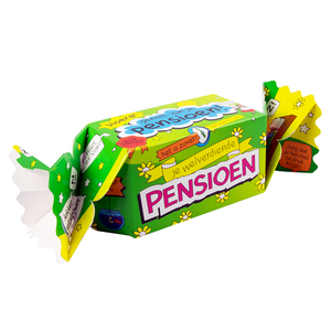 Cadeau Snoepverpakking Hoera Pensioen Cadeau Snoepverpakking Hoera Pensioen