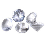 Diamanten kunststof groot 5 stuks