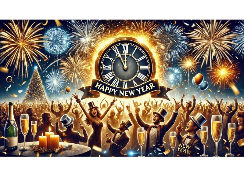 Happy New Year feestartikelen tot wel 50% korting - Op is Op