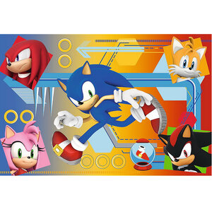 Puzzel Sonic the Hedgehog 60 stukjes Puzzel Sonic the Hedgehog 60 stukjes