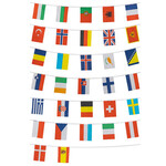 Vlaggenlijn 32 landen Europa