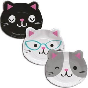 Bordjes katten Shaped 8 stuks