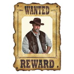 Wanted Reward Sign