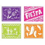 Placemats Mexicaans Fiesta 4 stuks