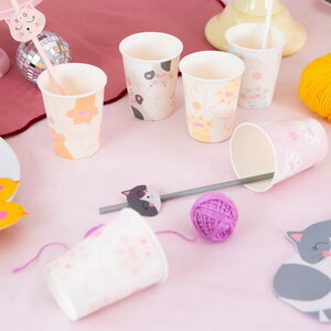 Bekertjes kattenpootjes 6 stuks Bekertjes kattenpootjes 6 stuks