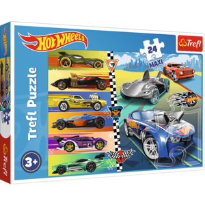 Puzzel Hot Wheels MAXI 24 stukjes