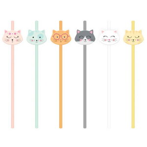 Rietjes katten 6 stuks