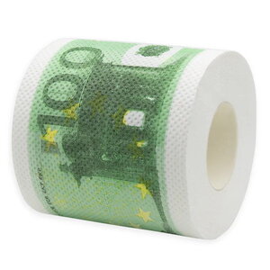 Toiletpapier 100 euro Toiletpapier 100 euro