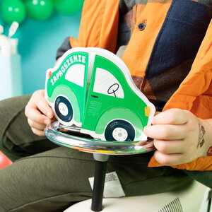 Uitnodigingskaartjes Voertuigen 6 stuks