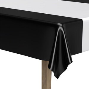 Tafelkleed zwart-zilver Tafelkleed zwart-zilver
