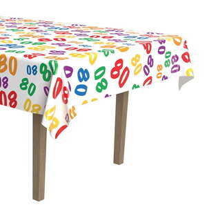 Tafelkleed 80 jaar Tafelkleed 80 jaar