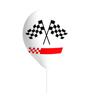 Ballonnen Finish vlaggen 8 stuks