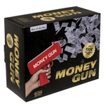Money Gun met 100 euro briefjes