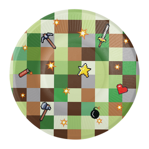 Gebaksbordjes TNT Game 8 stuks