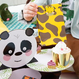 Weggeef zakjes Jungle en Safari 4 stuks