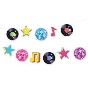 Slinger Disco gekleurd 150cm x 15cm Slinger Disco gekleurd 150cm x 15cm