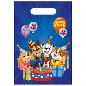 Feestzakjes Paw Patrol party 6 stuks