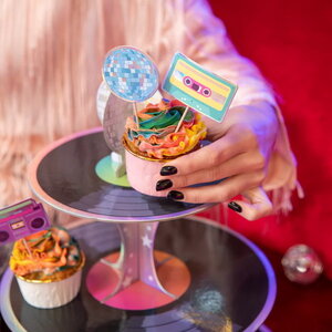 Prikkers Disco gekleurd 8 stuks Prikkers Disco gekleurd 8 stuks