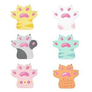 Servetten kattenpootjes 12 stuks