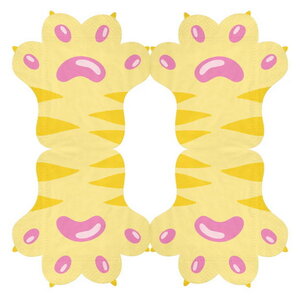 Servetten kattenpootjes 12 stuks