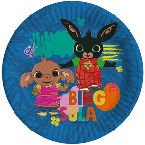 Ciao Gebaksbordjes Bing en Sula donkerblauw 8 stuks Ciao Gebaksbordjes Bing en Sula donkerblauw 8 stuks