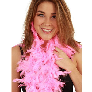 Boa roze 180cm 50 gram Boa roze 180cm 50 gram