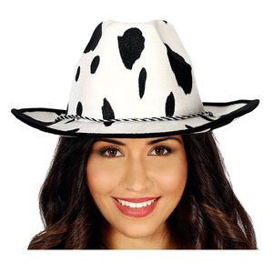 Cowboyhoed koeienprint Cowboyhoed koeienprint