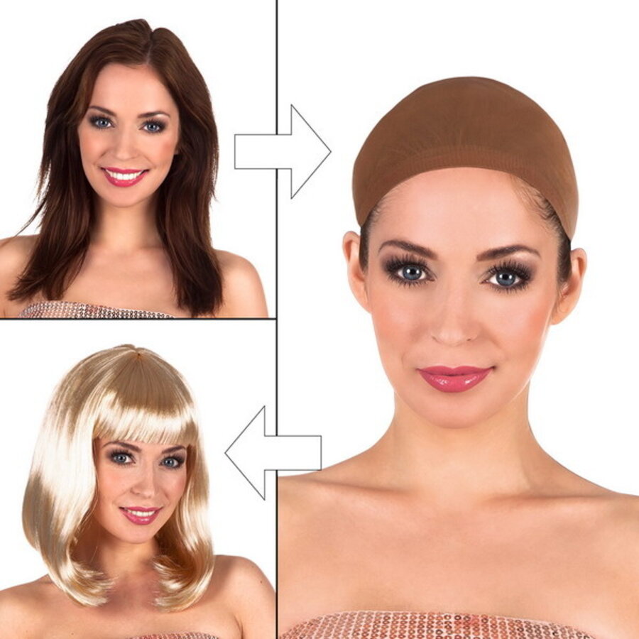 Haarnetje voor onder een pruik