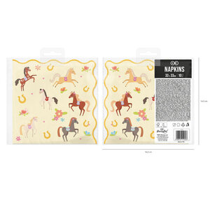 Servetten paarden party 10 stuks