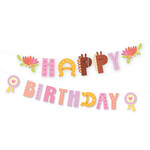 Letterslinger paarden party happy birthday