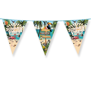 Vlaggenlijn Summer Vibes 10 meter