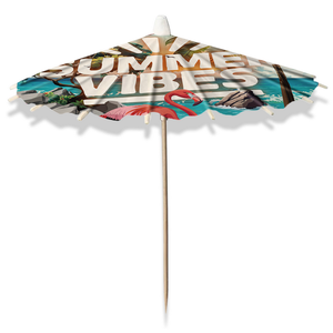 Cocktail parasol Summer Vibes 8 stuks Cocktail parasol Summer Vibes 8 stuks