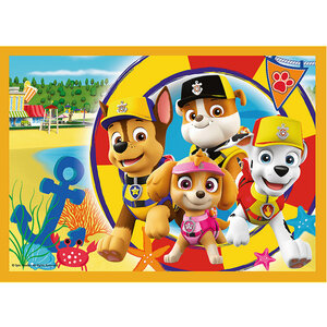 Puzzel Paw Patrol 4 in 1 doos AANBIEDING