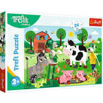 Puzzel Treflik boerderij maxi 24 stukjes