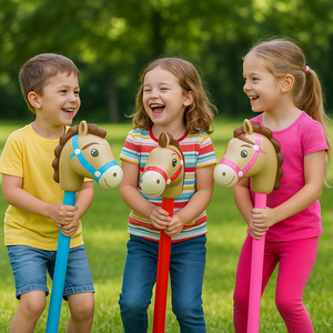 Opblaasbare Stokpaarden 3 stuks