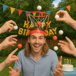 Head basket shot game