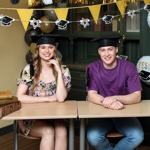 Hoed geslaagd stof Hoed geslaagd stof