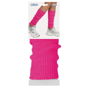 Beenwarmers fluor pink