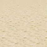 Wanddecoratie strand 9 meter
