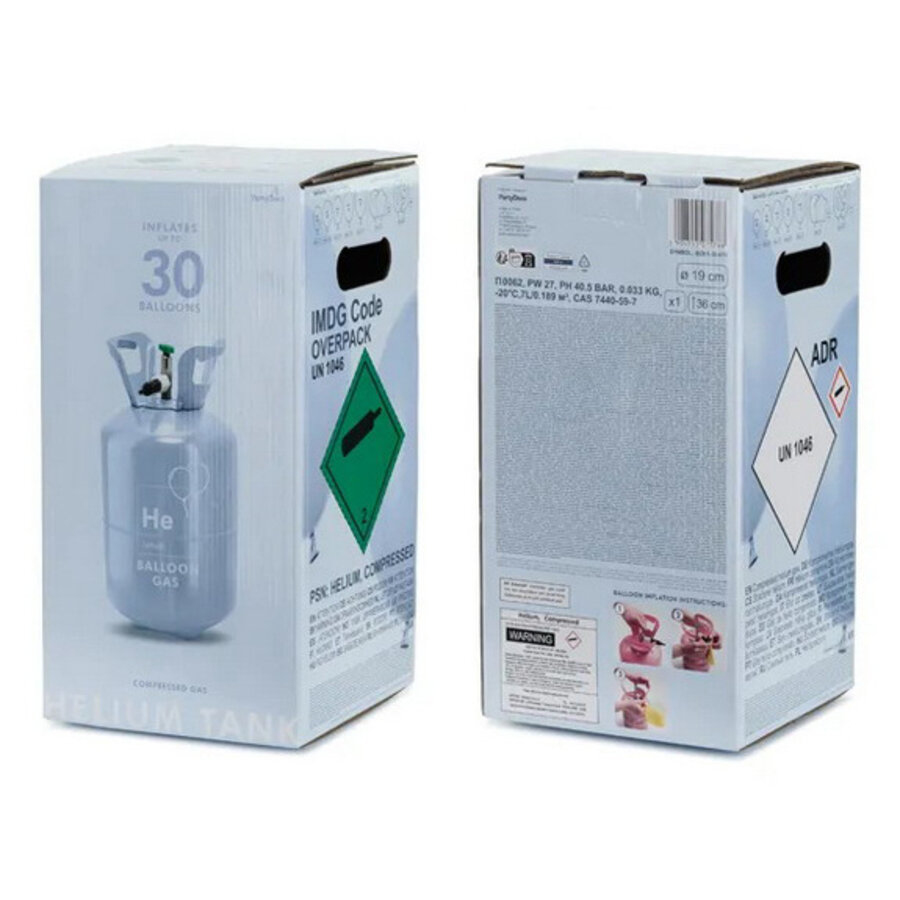 Helium tank voor 30 ballonnen