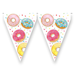 Vlaggenlijn Donuts papier 3 meter